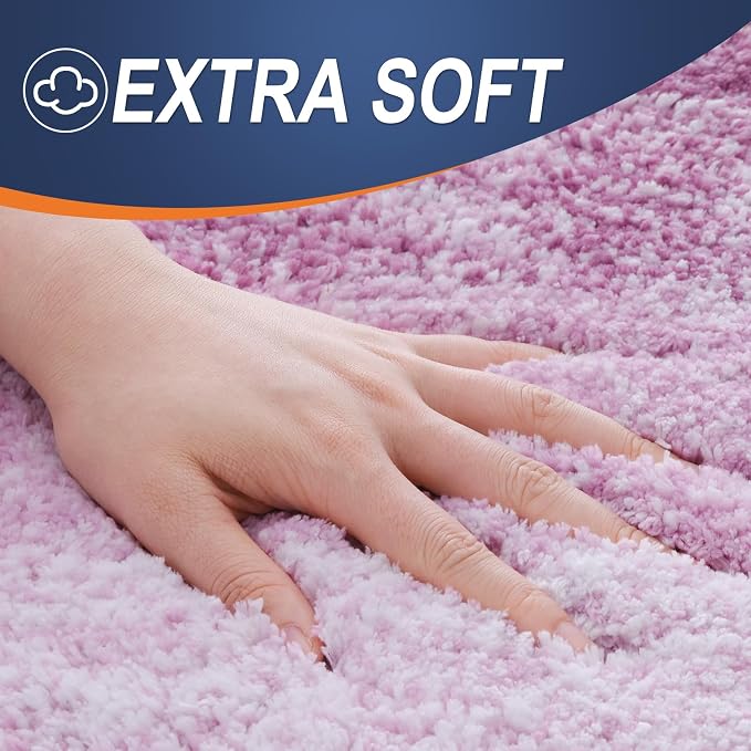 OLANLY Small Bathroom Rugs Mat 24x16, Extra Soft Absorbent Microfiber Bath Rugs - Image 3