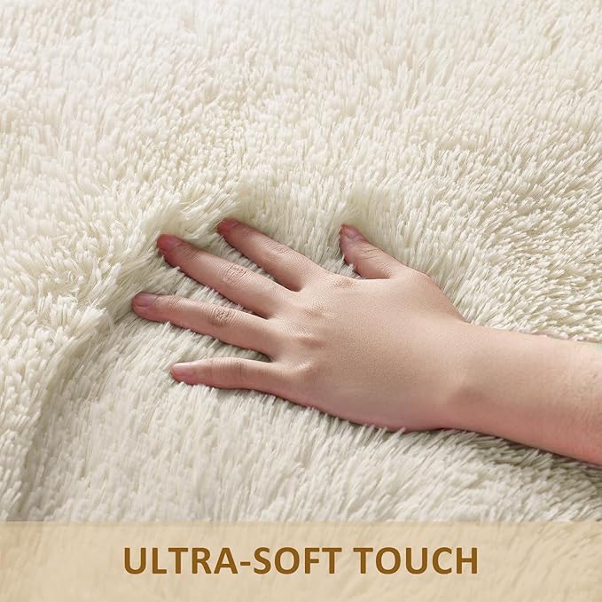 Ophanie 7x9 Area Rugs, Upgrade Non-Slip Fluffy Soft Rugs - Image 2