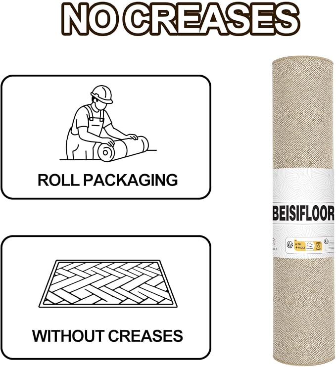 Ultra Thin Door Mat Indoor Entrance 24"x47", Low-Profile Indoor Door Mat - Image 7