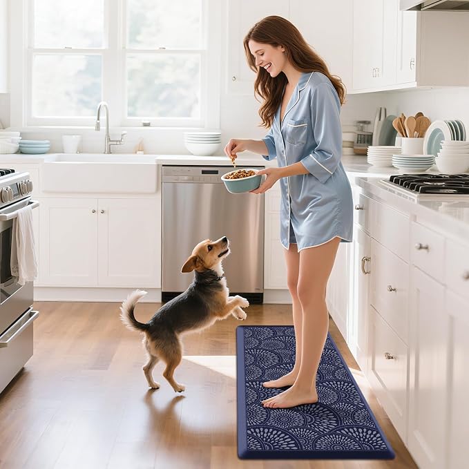 Mattitude Kitchen Mat, 17.3x39in Heavy Duty Ergonomic Comfort Foam Standing - Image 7