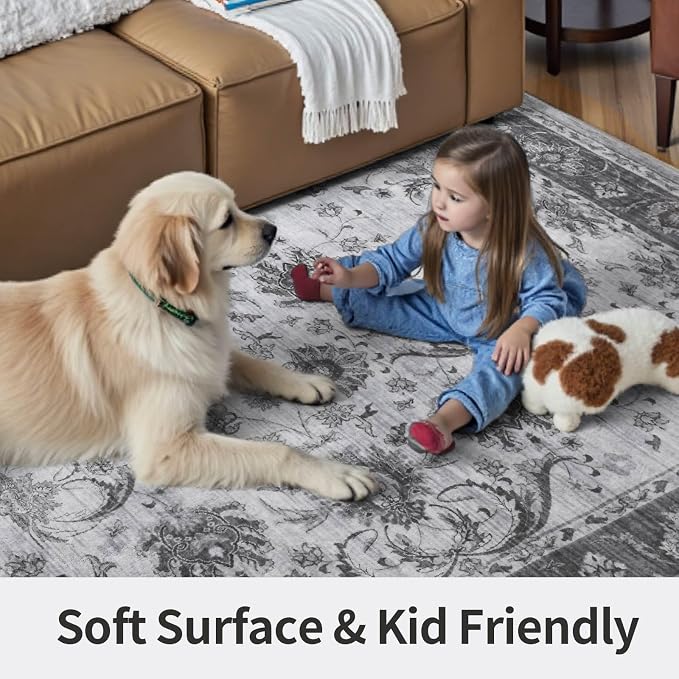8x10 Ft Extra Large Washable Area Rugs - Image 5