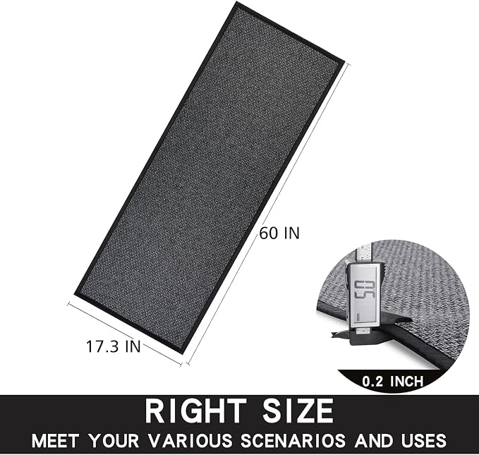 SUMLANS Kitchen Mat 1 PCS, Cushioned Non Slip Rugs - Image 2