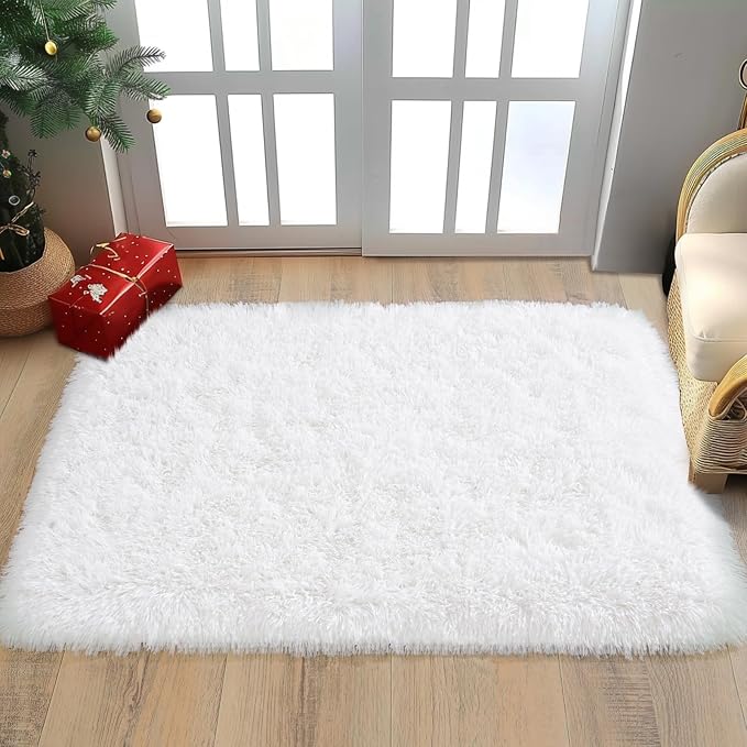 Shaggy Rugs for Bedroom Living Room Dorm Kids Room Decor, Soft Modern Indoor - Image 5