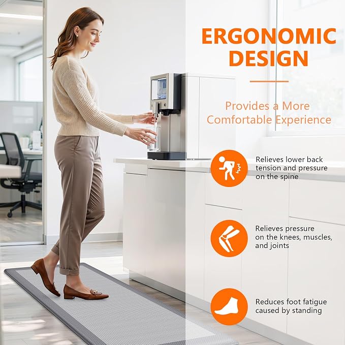 Kitchen Mats, Cushioned Anti-Fatigue Mats - Image 5
