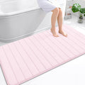 OLANLY Memory Foam Bath Mat 59x35, Super Soft Absorbent Bathroom Rugs, Quick Dry by OLANLY