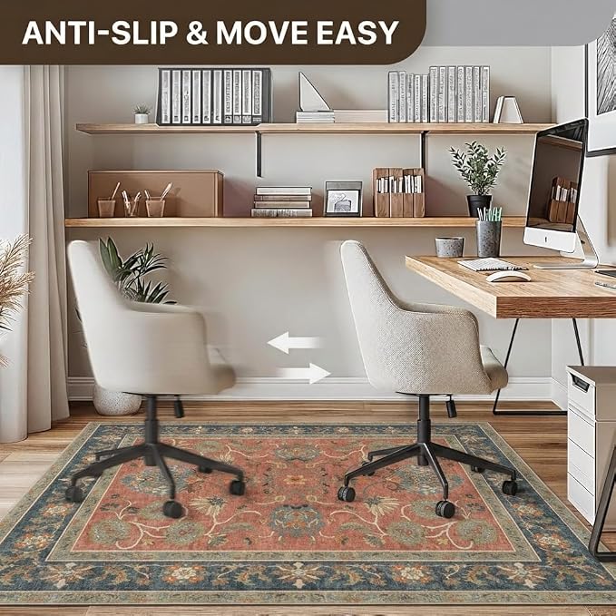 36"x60" Office Chair Mat for Hardwood Tile Floor, Under Desk Carpet Protector - Image 4