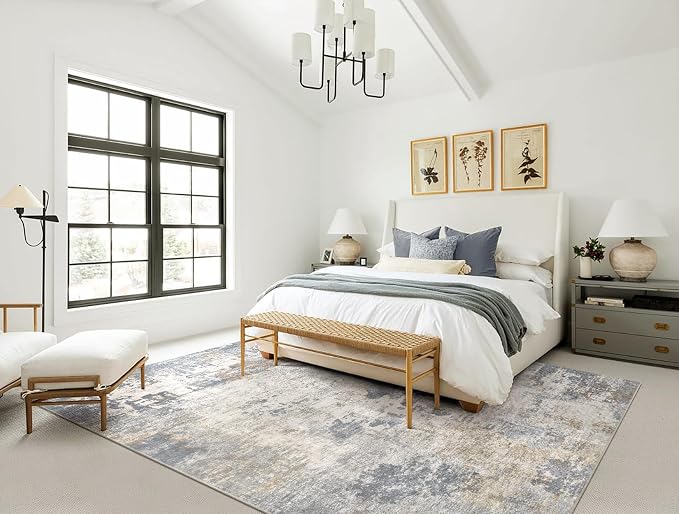 UERMEI 10x14 Area Rug Living Room Rugs - Image 8