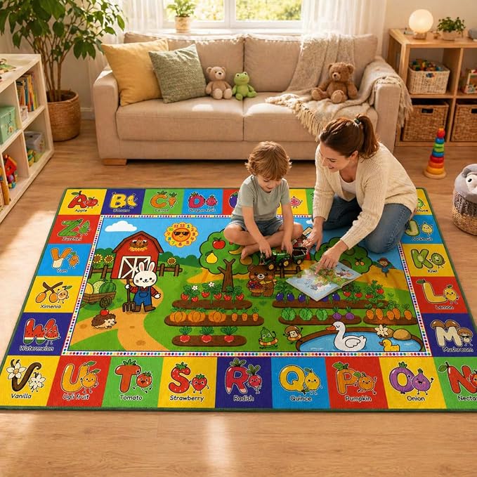 Upgrade Ultra Non Slip ABC Rugs - Image 6