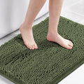 H.VERSAILTEX 20x32 Inch Loden Bath Mat Soft Shaggy Bathroom Rugs Non-Slip by HVERSAILTEX