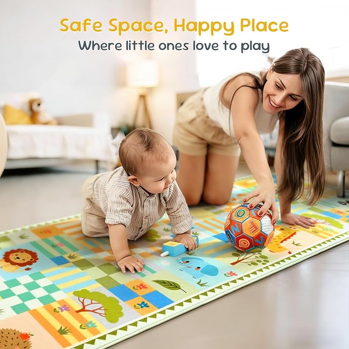 2×3 Small Green Area Rug for Kids Bedroom, Washable Entryway Rug Non Slip - Image 4