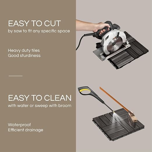 THYOI Premium Deck Tiles, Patio Flooring - Image 6