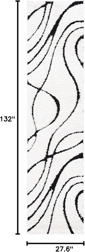 SAFAVIEH Florida Shag Collection Runner Rug - Image 2