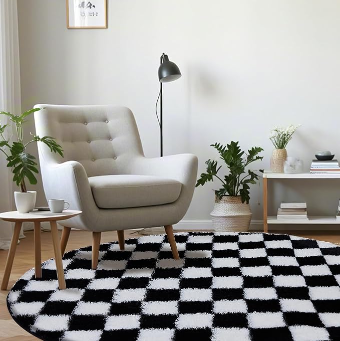 TOOHUB Super Soft Rug, Round Rug - Image 8