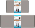 HappyTrends 2 PCS Kitchen Mat Cushioned Anti-Fatigue Floor Mat, Heavy Duty by HappyTrends