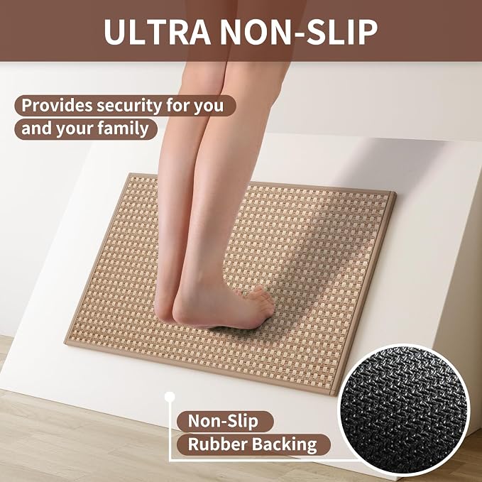 YDKGL Large Kitchen Runner Rugs Long Kitchen Mat Non Slip Washable, Super - Image 3