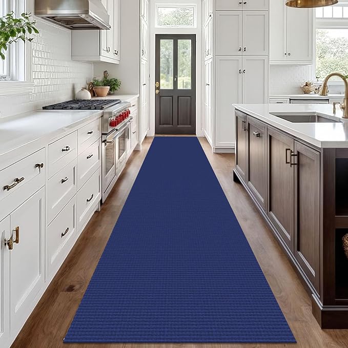 IOHOUZE Washable Exrea Long Hallway Runner Rug 3x18 Non Slip Rubber Backed - Image 7