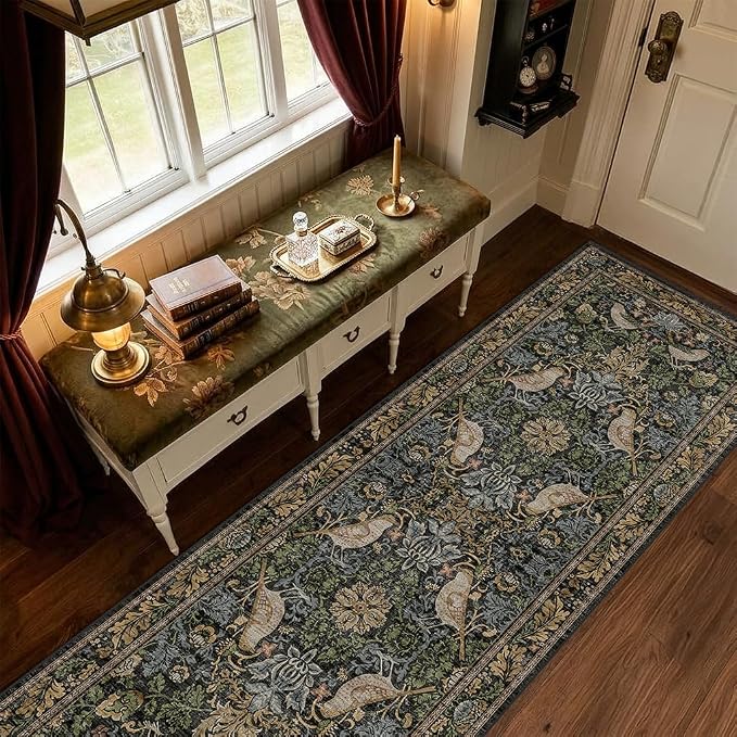Floral Kitchen Runners by HazoHaus