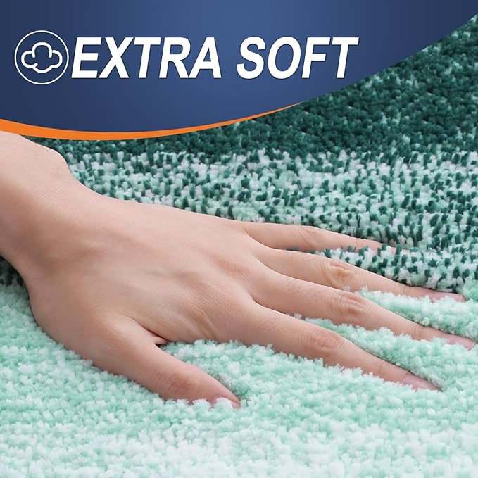 OLANLY Large Bathroom Rugs Mat 44x32, Extra Soft Absorbent Microfiber Bath Rugs - Image 3