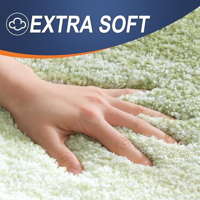 OLANLY Bathroom Rugs Mat 36x24, Extra Soft Absorbent Microfiber Bath Rugs - Image 3