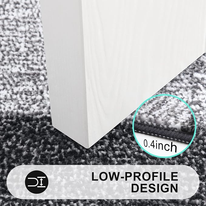 Kitinjoy Indoor Outdoor Door Mat, 47x17 Non-Slip Absorbent Dirt Trapper - Image 4