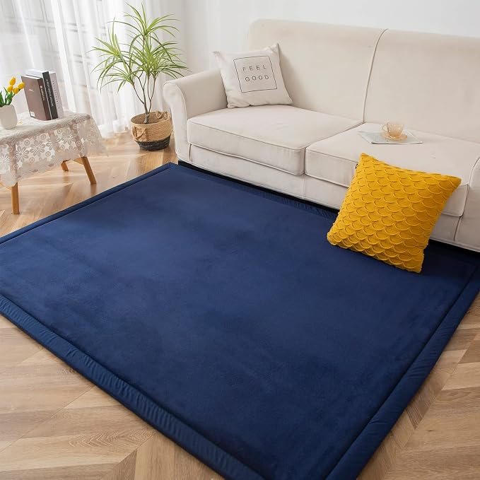 MAXYOYO Play Mat, 1.2" Thick Memory Foam Soft Padded Carpet - Image 2