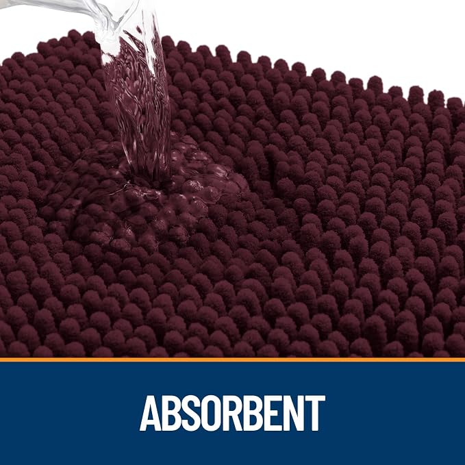 OLANLY Dog Door Mat for Muddy Paws 30x20, Absorbs Moisture and Dirt, Absorbent - Image 3