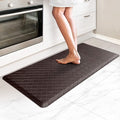 HappyTrends Kitchen Mat Cushioned Anti-Fatigue Kitchen Rug, Thick Waterproof by HappyTrends