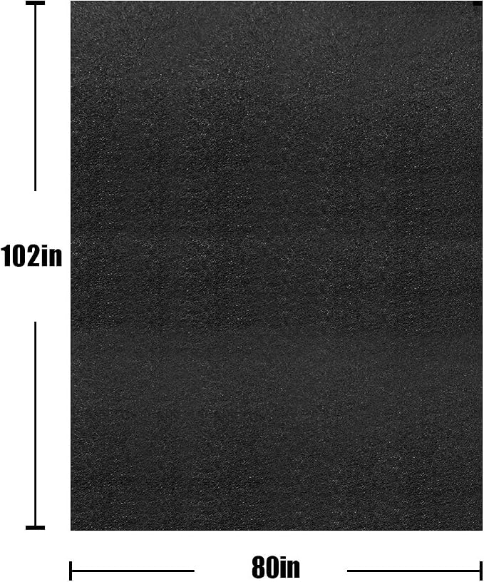 LINLA Premium Absorbent Oil Mat Contains Liquid Garage Floor Mat 8.5'x 6.6' - Image 2