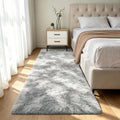 Shag Runner Rug for Bedroom Living Room 2x6 Upgrade Non-Slip Fluffy Soft by Boshengya