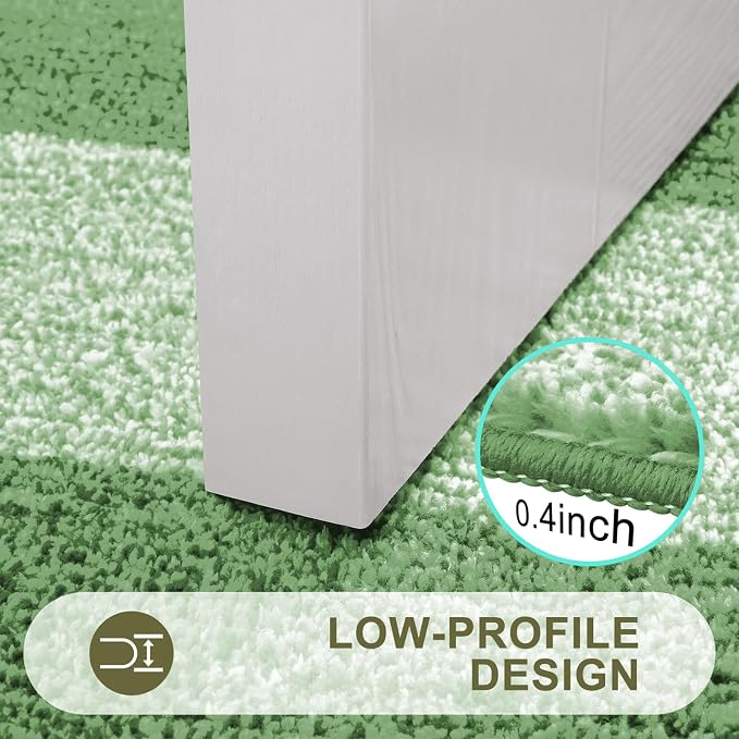 Kitinjoy Indoor Outdoor Door Mat, 30x17 Non-Slip Absorbent Dirt Trapper - Image 4