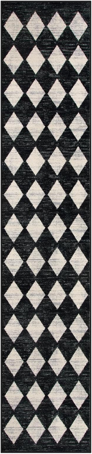 Lahome Zelie Checkered Washable Rug Runners - Image 9