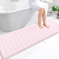 OLANLY Memory Foam Long Bathroom Rugs Runner 70x24, Super Soft Absorbent Bath by OLANLY