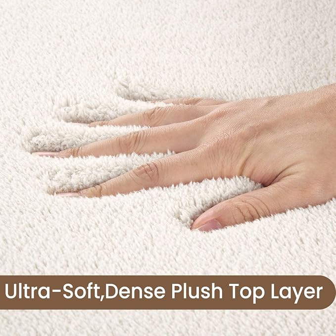 Sour Lemon 9x12 Area Rugs for Living Room, Soft Large Area Rug Fluffy Rugs for - Image 2