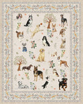 Washable Area Rug 8x10 Beige, Large Soft Dog Rugs by WelcometoBabovid
