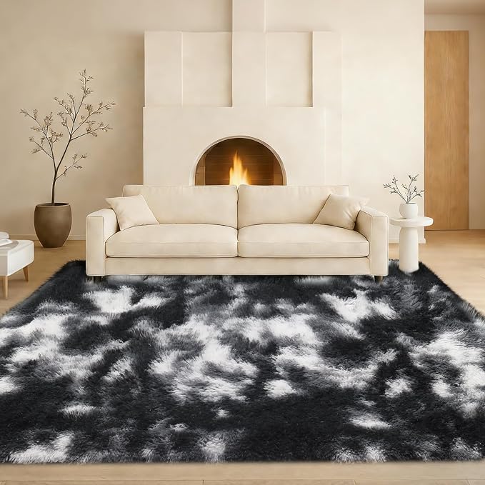 8x10 Area Rugs Living Room, Non-Slip Upgraded Indoor Thick Soft Rug, Modern - Image 8