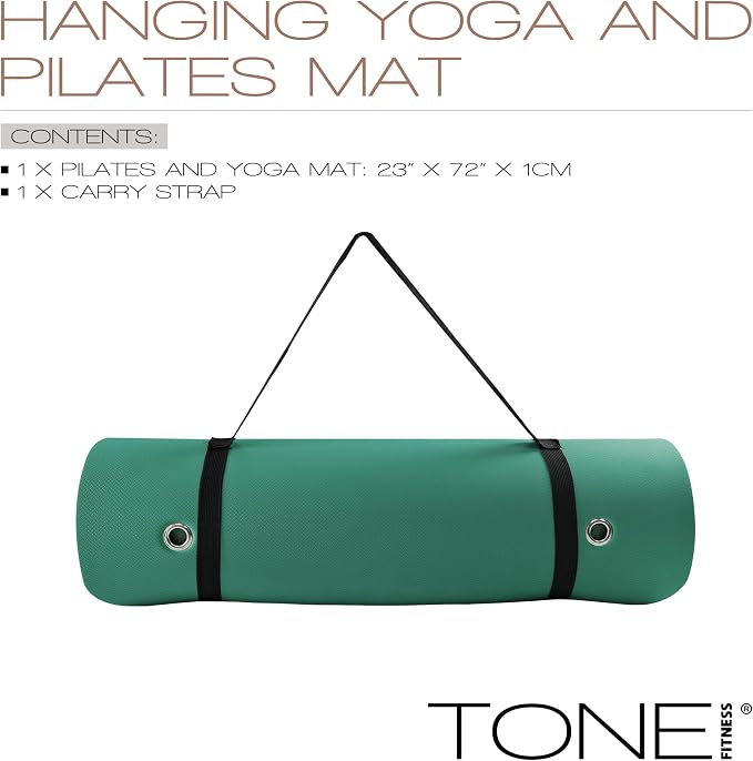 TONE Fitness Hanging Yoga Mat, Pilates Mat, Exercise Mat - Image 3