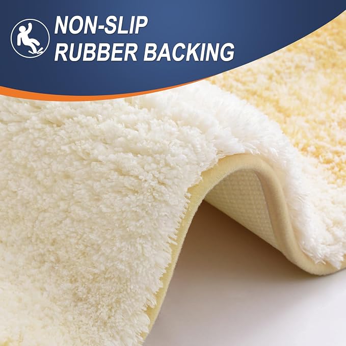 OLANLY Large Bathroom Rugs Mat 40x24, Extra Soft Absorbent Microfiber Bath Rug - Image 5