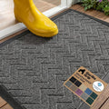 GORILLA GRIP 100% Waterproof All-Season WeatherMAX Doormat US Designed Natural by Unknown