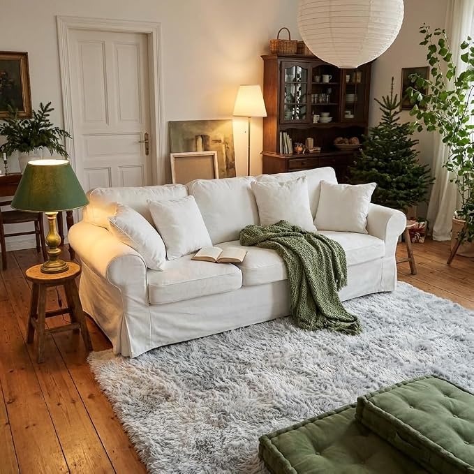 Mugorn 2x3 Rugs for Bedroom, Fluffy Area Rugs for Living Room, Soft Shag Kids - Image 8