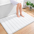 OLANLY Memory Foam Bath Mat 44x32, Super Soft Absorbent Bathroom Rugs, Quick Dry by OLANLY