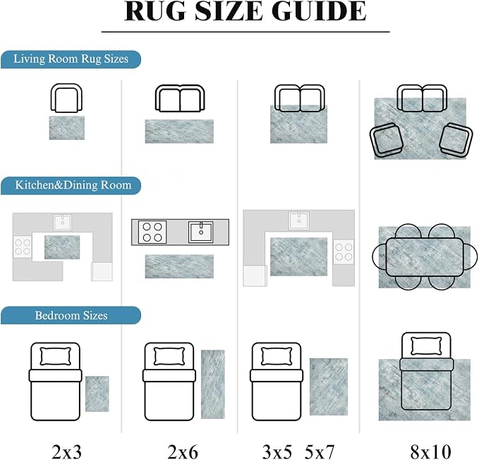 LIANLAM Washable Rug 10x12 Area Rugs - Image 8
