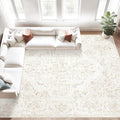 9x12 Area Rugs for Living Room:Washable Rug Vintage Large Rugs Soft Non Slip by MXSANYOORUG