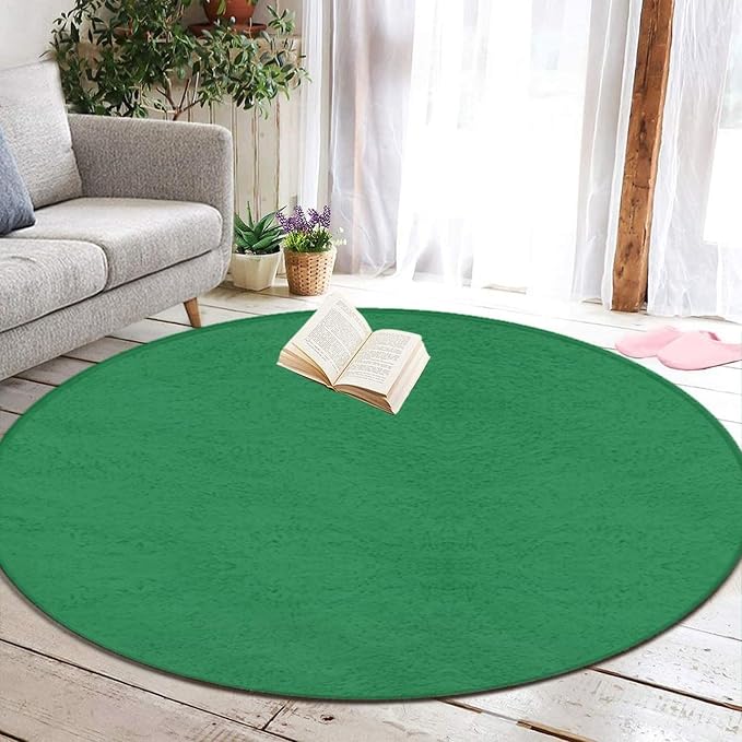 Large Round Area Rug Home Decor Modern Bathroom Rug Kitchen Office Circle Rug - Image 5