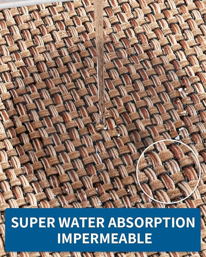 Kitchen Rug Sets and Mats Non Skid Washable, Absorbent Runner Rugs Sets - Image 4