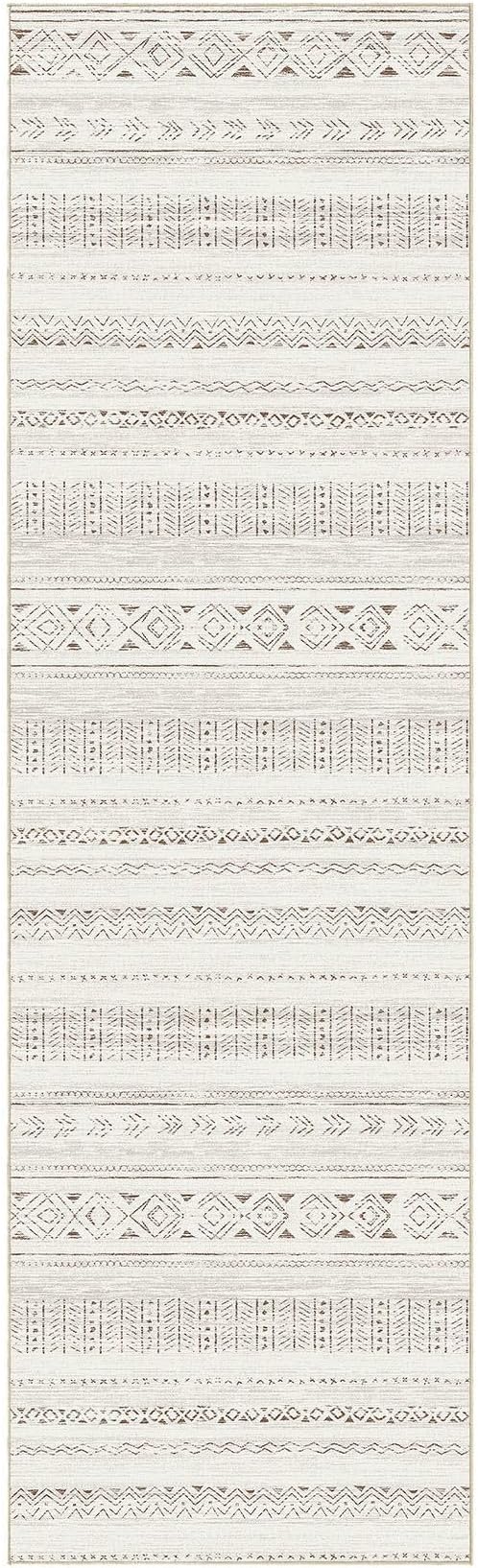 cotiled Hallway 2.6x8 Runner Rugs: Washable Boho Rugs - Image 8