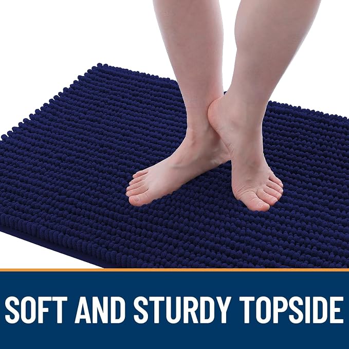 OLANLY Dog Door Mat for Muddy Paws 59x24, Ultra Absorbent Chenille Mud Doormat - Image 3