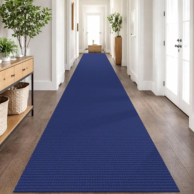 IOHOUZE Washable Exrea Long Hallway Runner Rug 3x20 Non Slip Rubber Backed by iOhouze