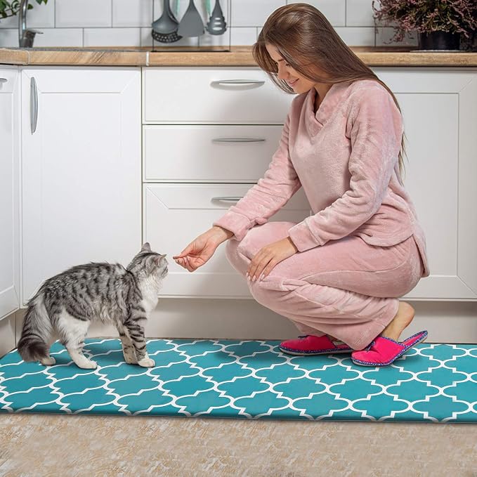 KMAT Kitchen Mat Cushioned Anti-Fatigue Kitchen Rug, Waterproof Non-Slip Mats - Image 6
