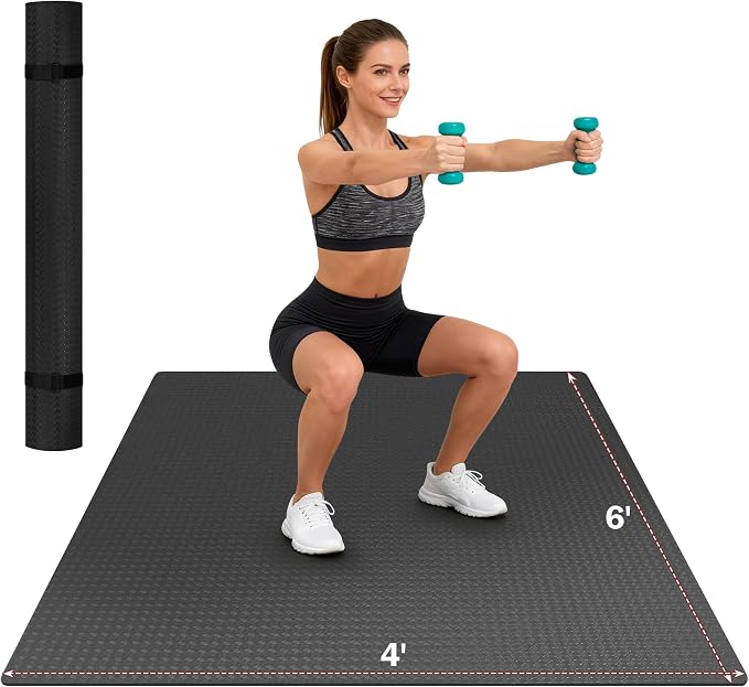 Stepwaver Extra Large Exercise Mat, Shoe-Friendly, Ultra Durable, Thick Large by Stepwaver