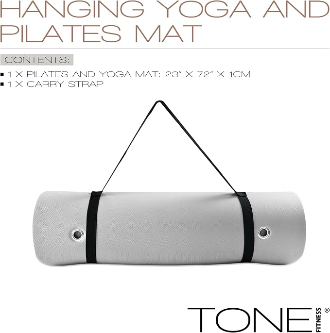 TONE Fitness Hanging Yoga Mat, Pilates Mat, Exercise Mat - Image 3